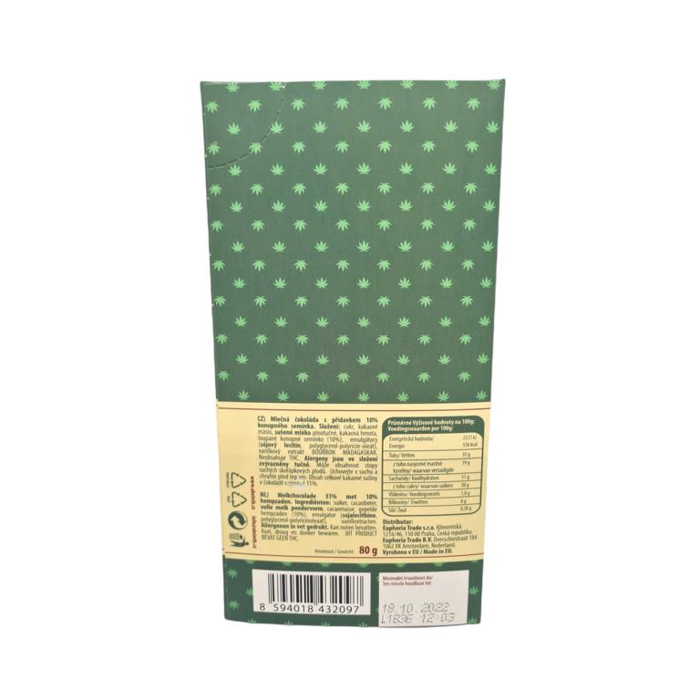 Mary Juana Cannabis 80g Milchschokolade xccscss.